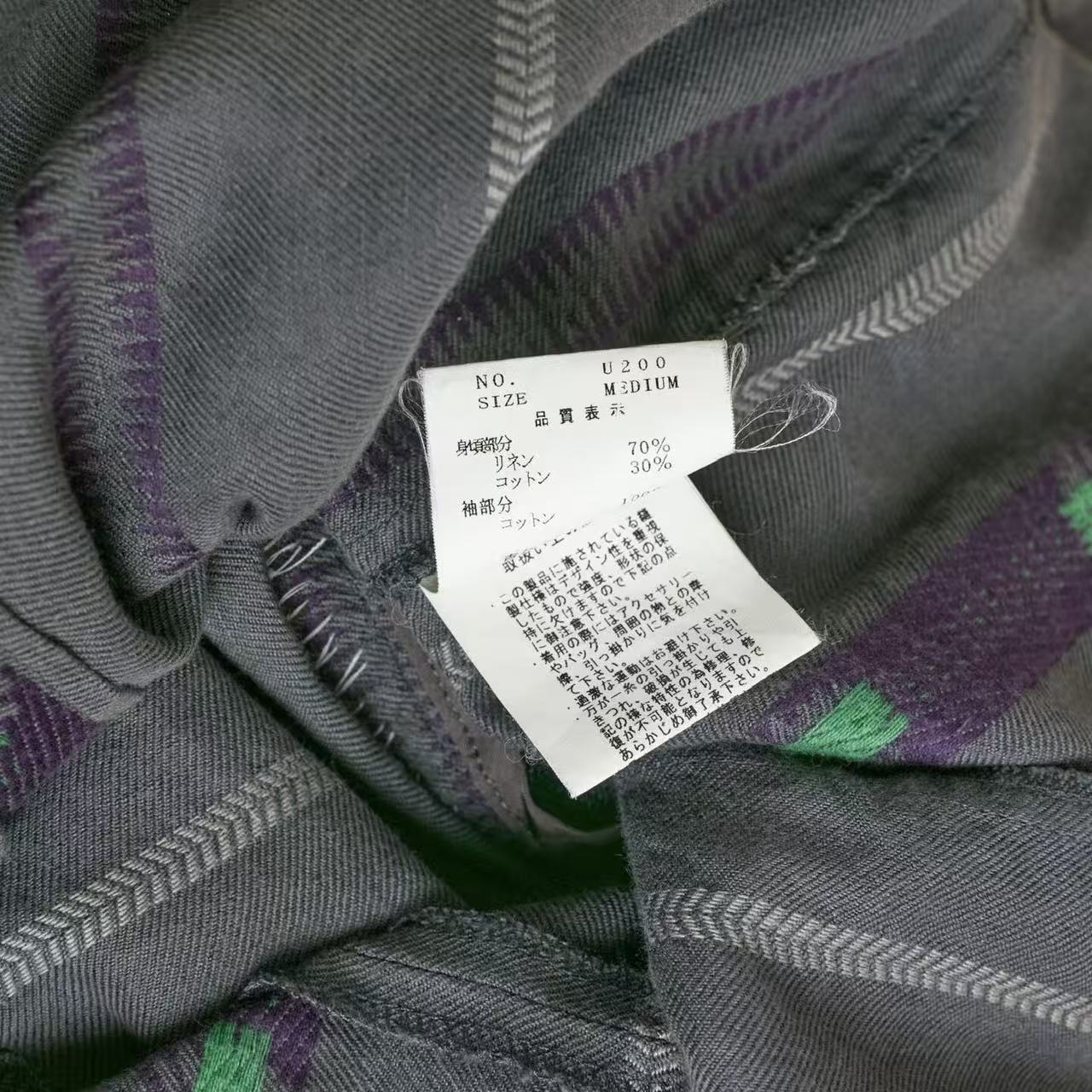 Undercover 03SS Scab Giz Pattern Tailored Jacket