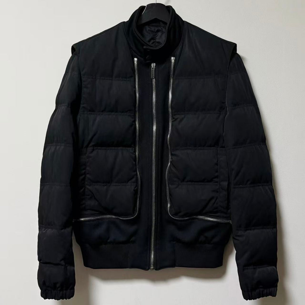 Dirk Bikkembergs Detachable Vest 2-in-1 Bomber Down Jacket