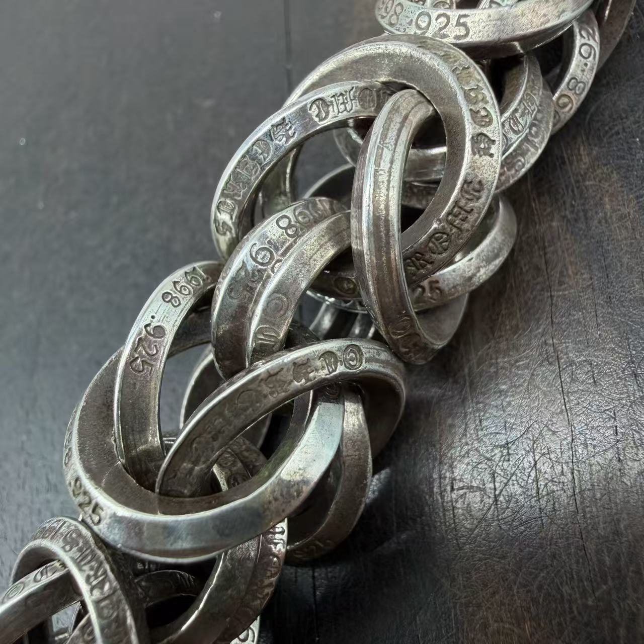 Chrome Hearts Double B Ring Bracelet
