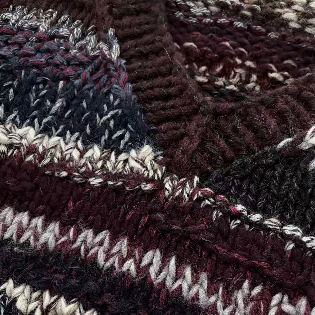 Dolce & Gabbana Multi-color Striped Wool Sweater