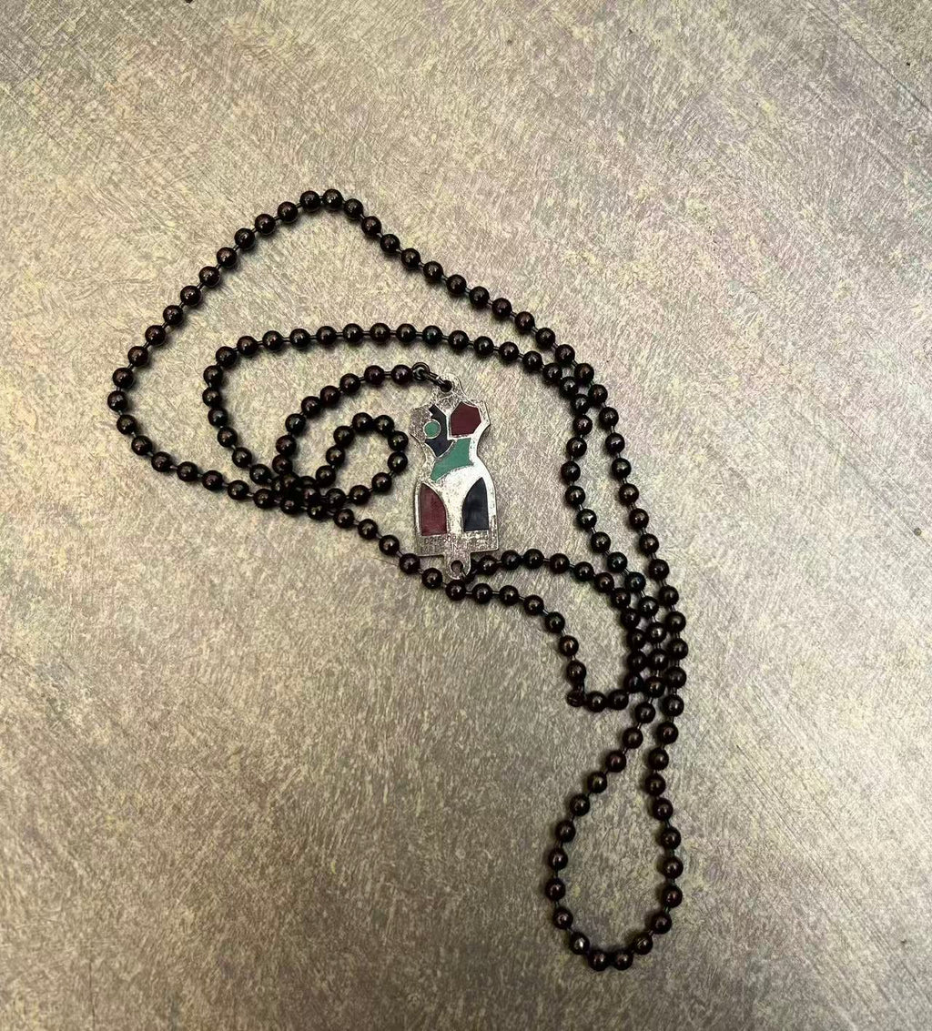 Jean Paul Gaultier 90s Body Pendant Necklace