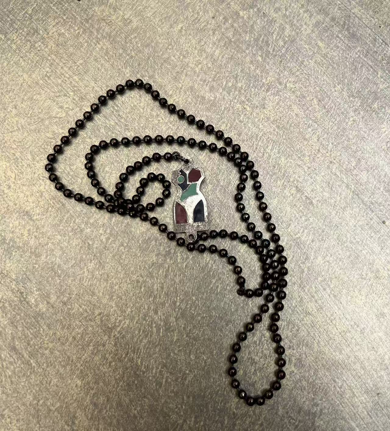 Jean Paul Gaultier 90s Body Pendant Necklace