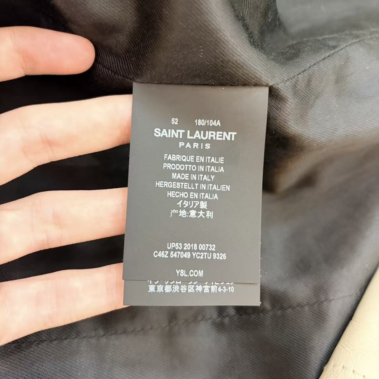 Saint Laurent 19SS 4 Pockets Military Jacket