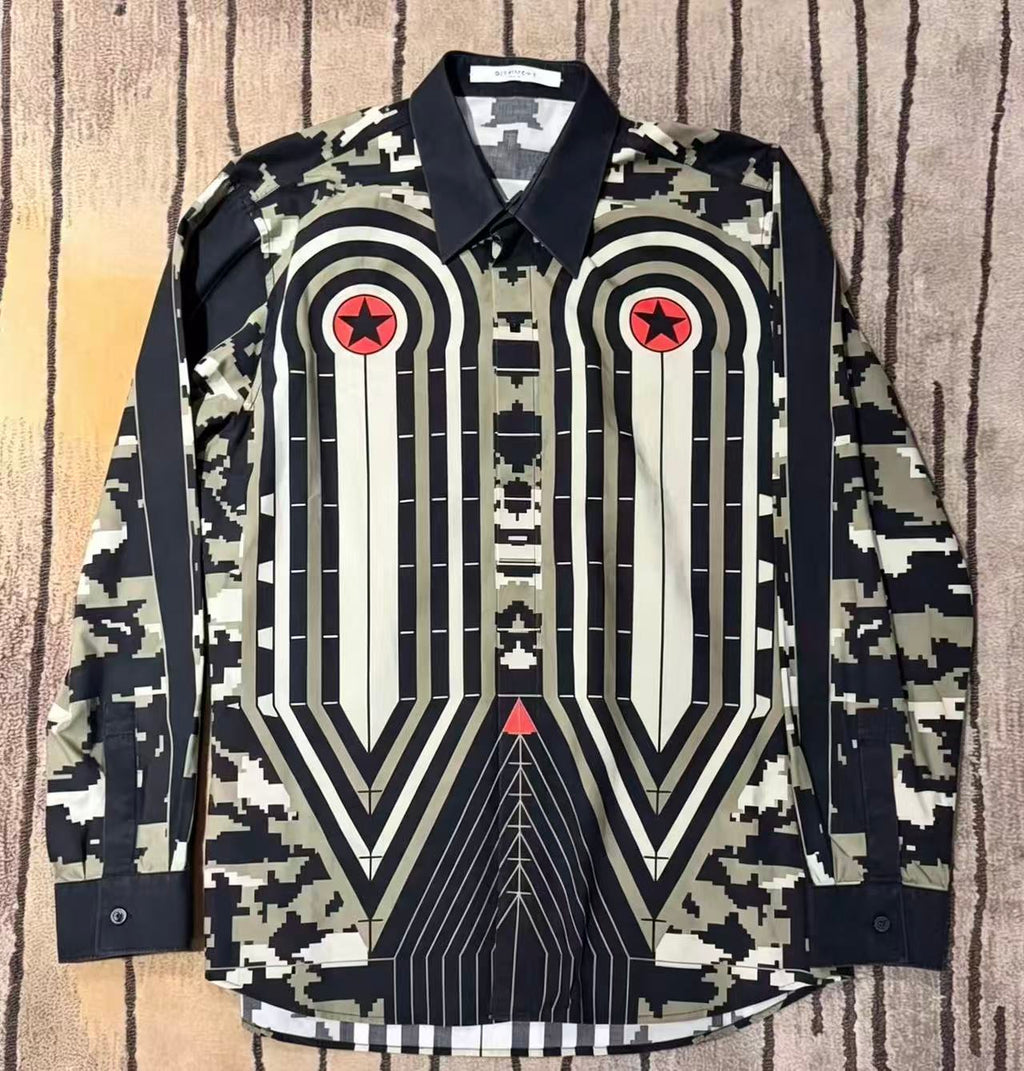 Givenchy Robot-Print Shirt