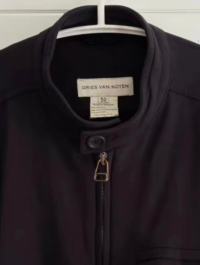Dries Van Noten Moto Work Jacket