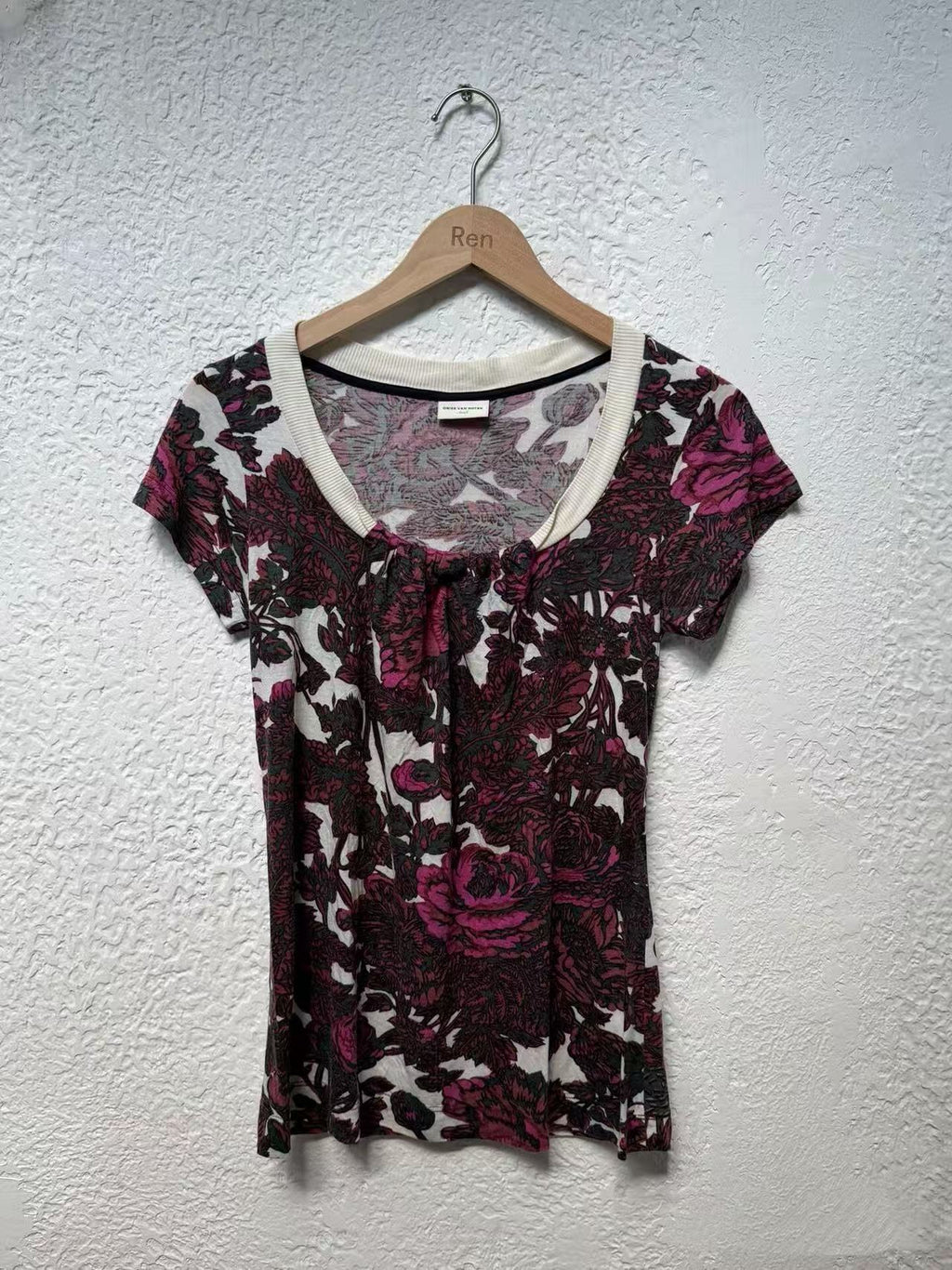 Dries Van Noten Floral Print Tee