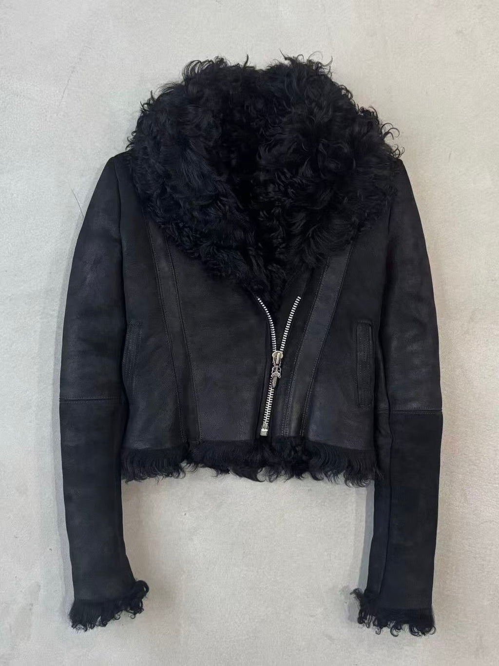 Chrome Hearts Dagger Mouton Shearling Jacket