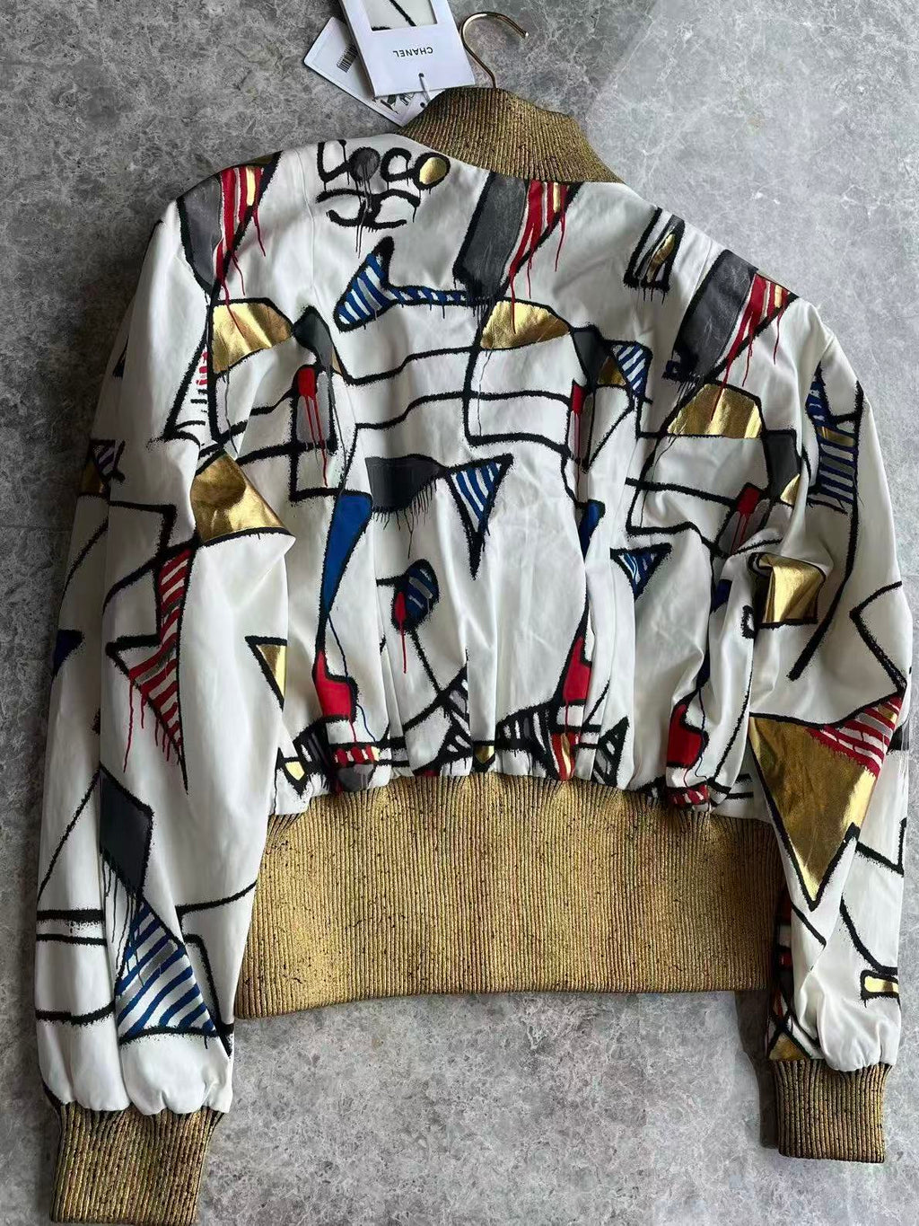 Chanel 2019 Blouson Teddy Bomber Jacket