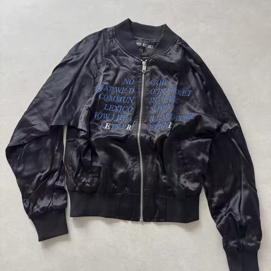 Enfants Riches Déprimés 17SS Germs Silk Bomber Jacket