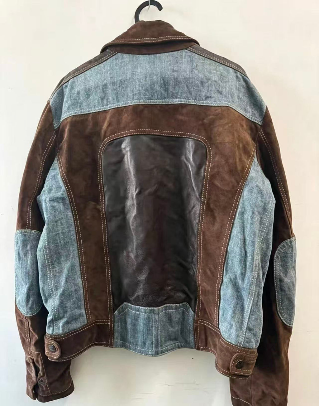 Just Cavalli 05AW Suede Biker Jacket