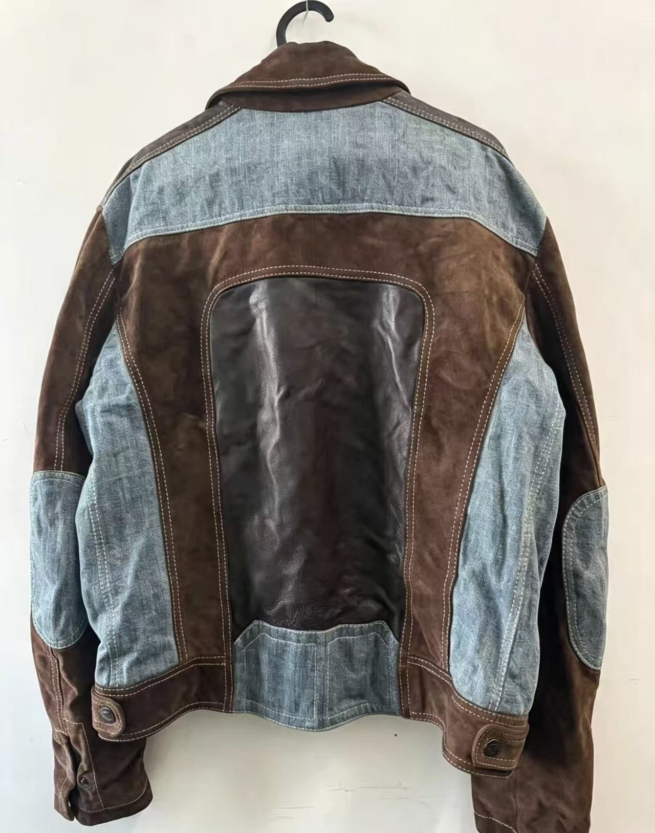 Just Cavalli 05AW Suede Biker Jacket