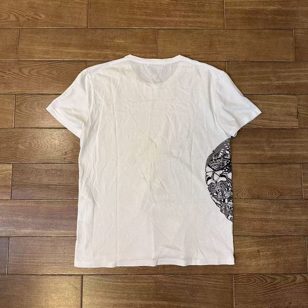 Alexander Mcqueen Butterfly Skull Tee