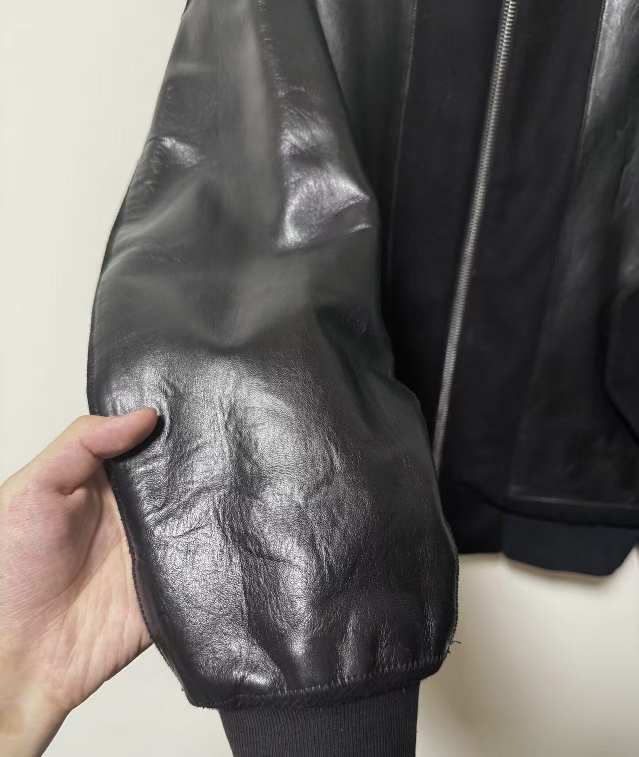 Alexander Mcqueen 2015 Leather Patchwork Jacket