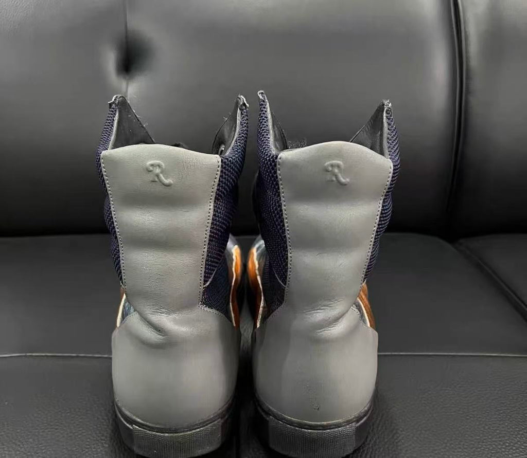 Raf Simons Sterling Ruby 14FW Hi Top Sneakers