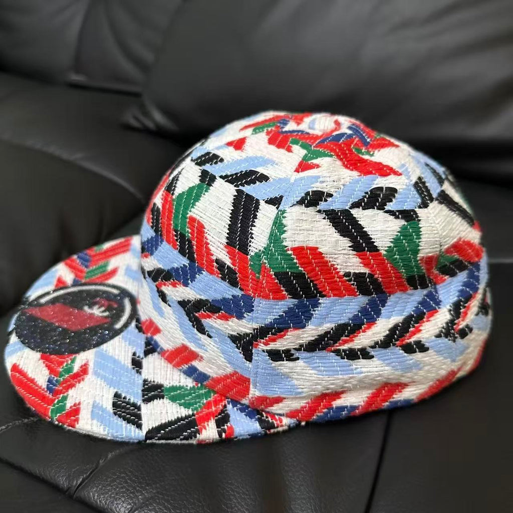 Chanel 16SS Tweed Woven Airline CC Cap