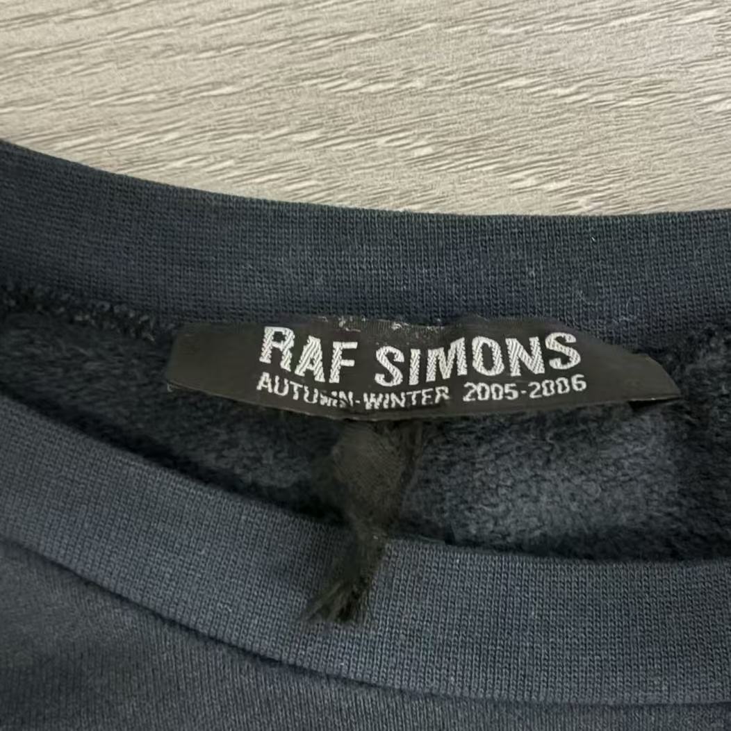Raf Simons 05AW History of My World Sweatshirt