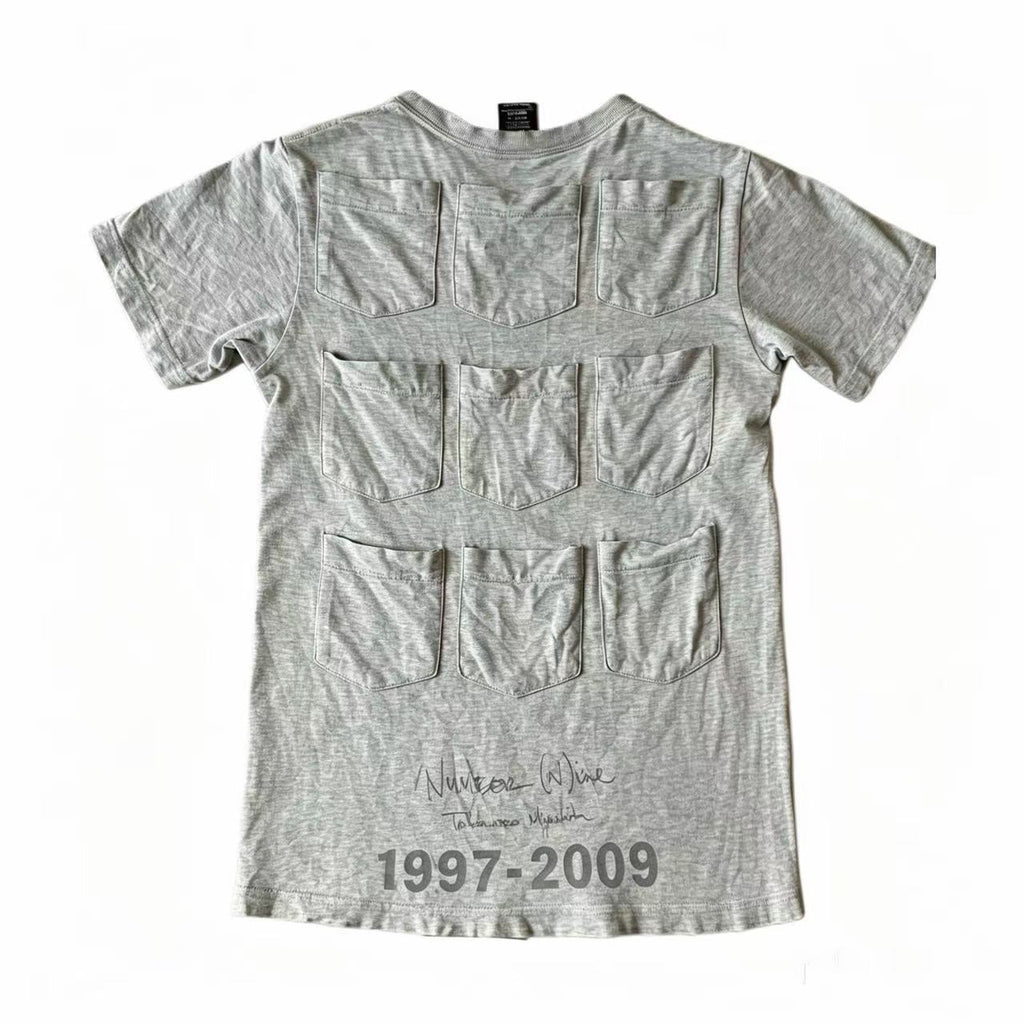 Number Nine 09aw Last Say GoodBye tee
