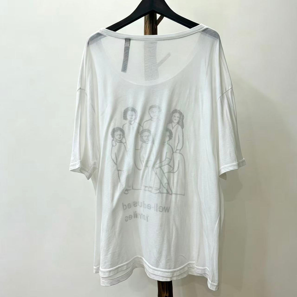 Enfants Riches Deprimes 18SS Graphic well-adjusted families Tee