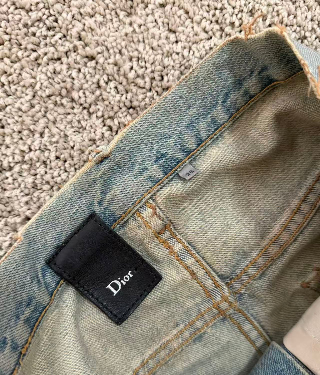 Dior Homme 06SS Crash Distressed Jeans