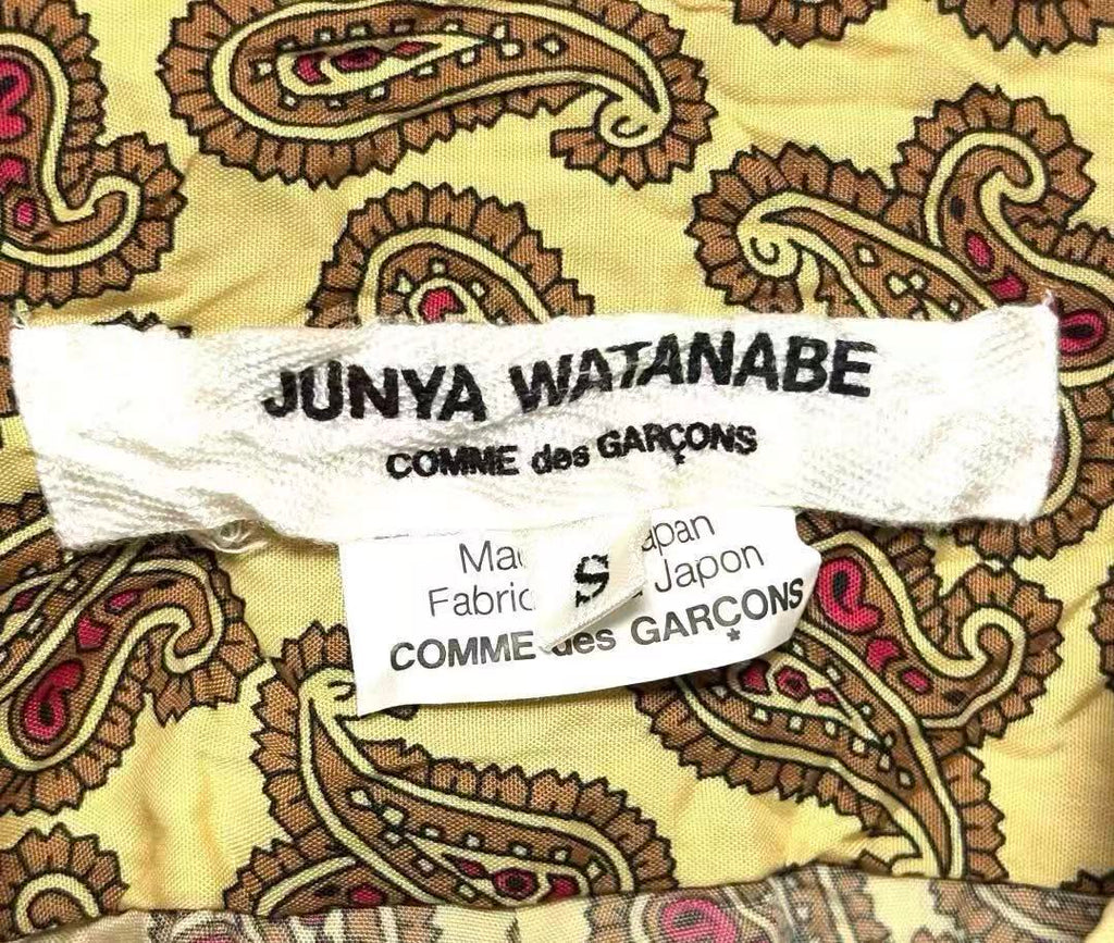 Junya Watanabe CDG 2007AD Paisley Shirt