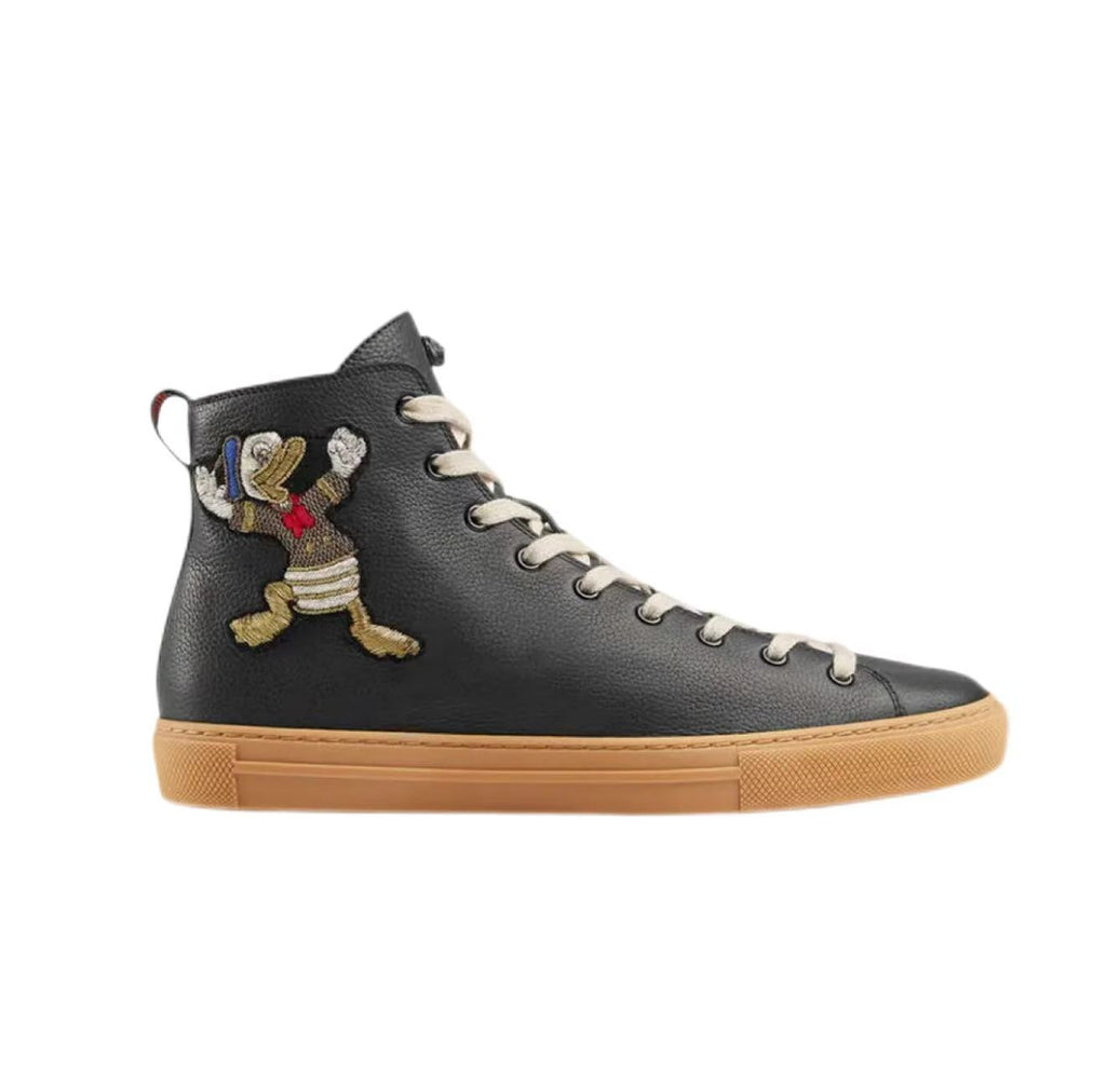 Gucci Donald Duck High Top Sneakers
