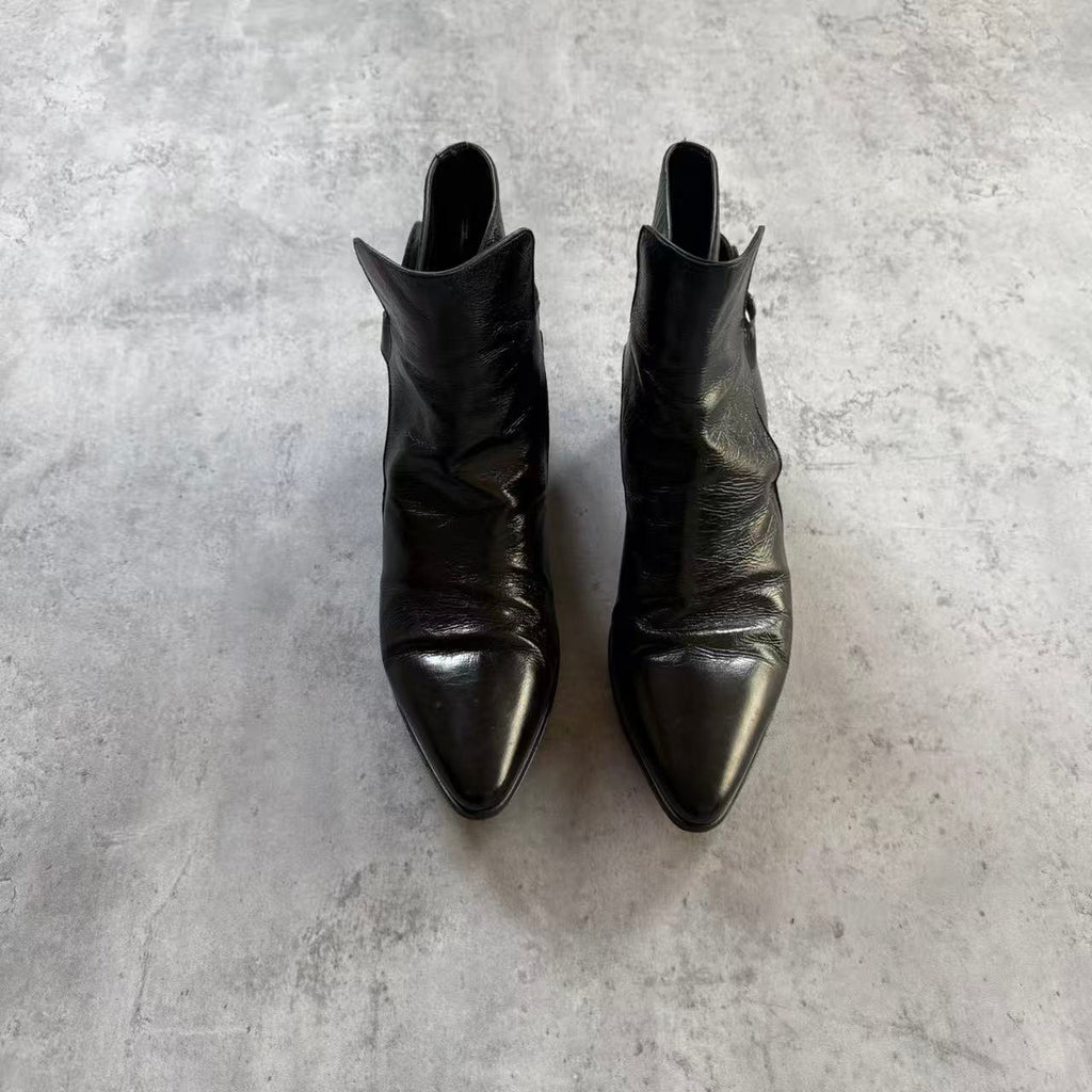 Saint Laurent 15FW D-ring Strap French Boots