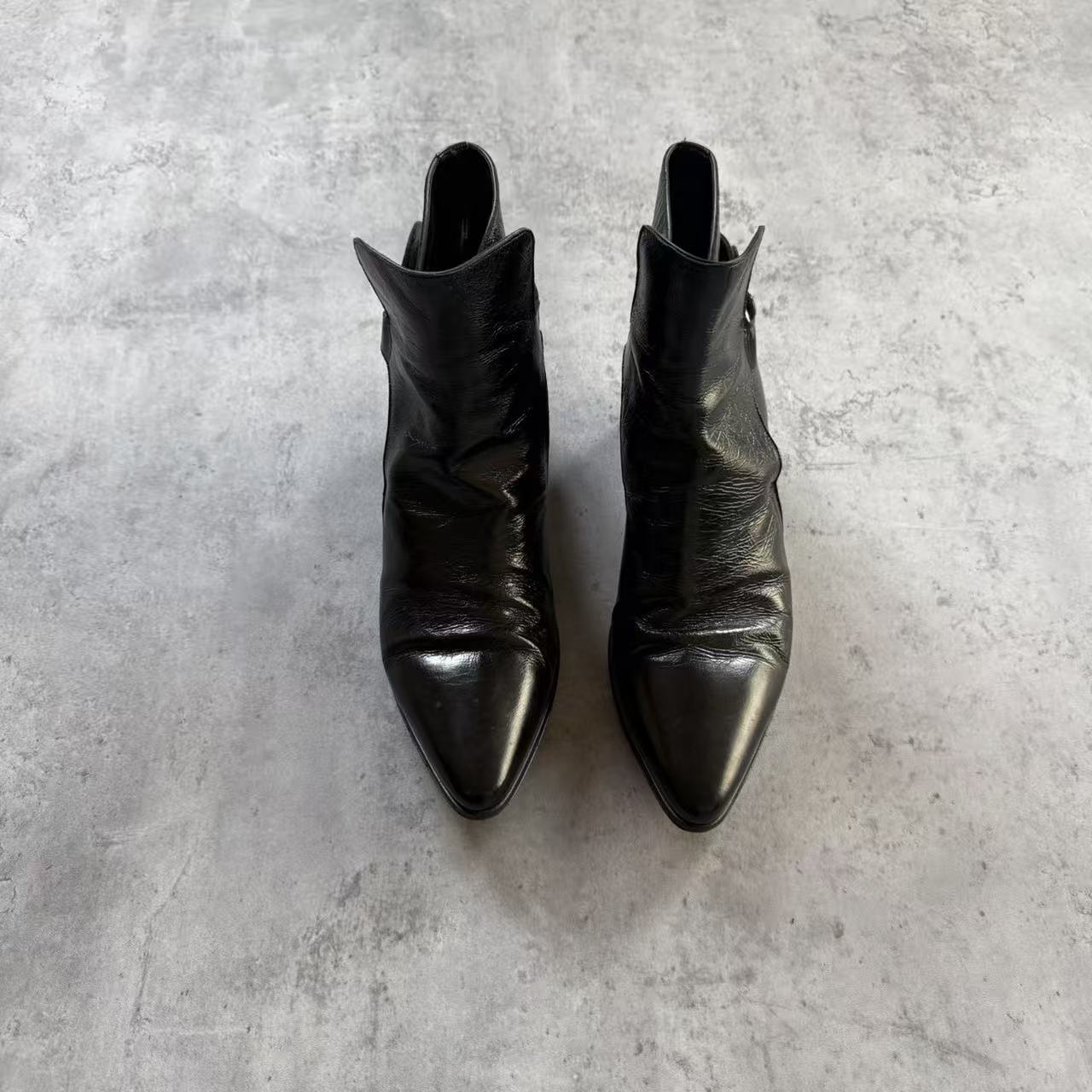 Saint Laurent 15FW D-ring Strap French Boots