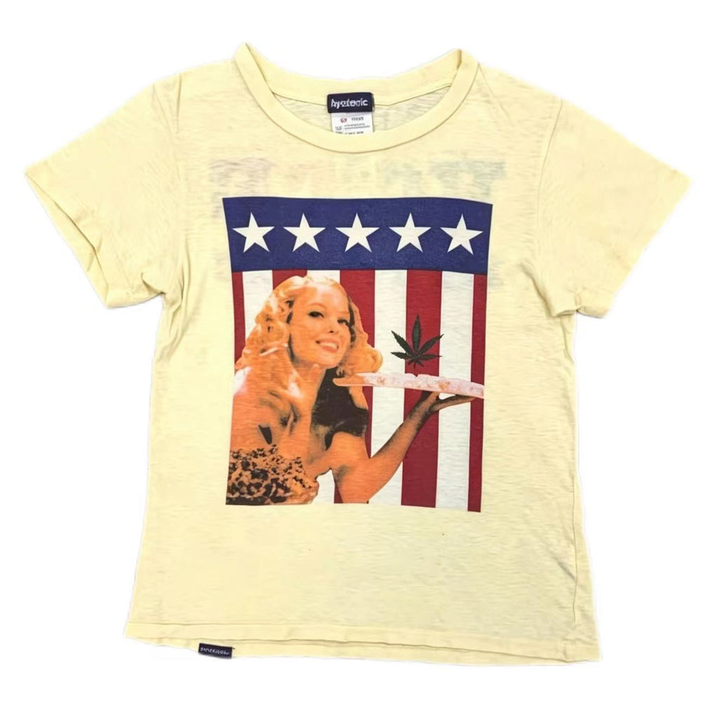 Hysteric Glamour American Flag Girl Tee