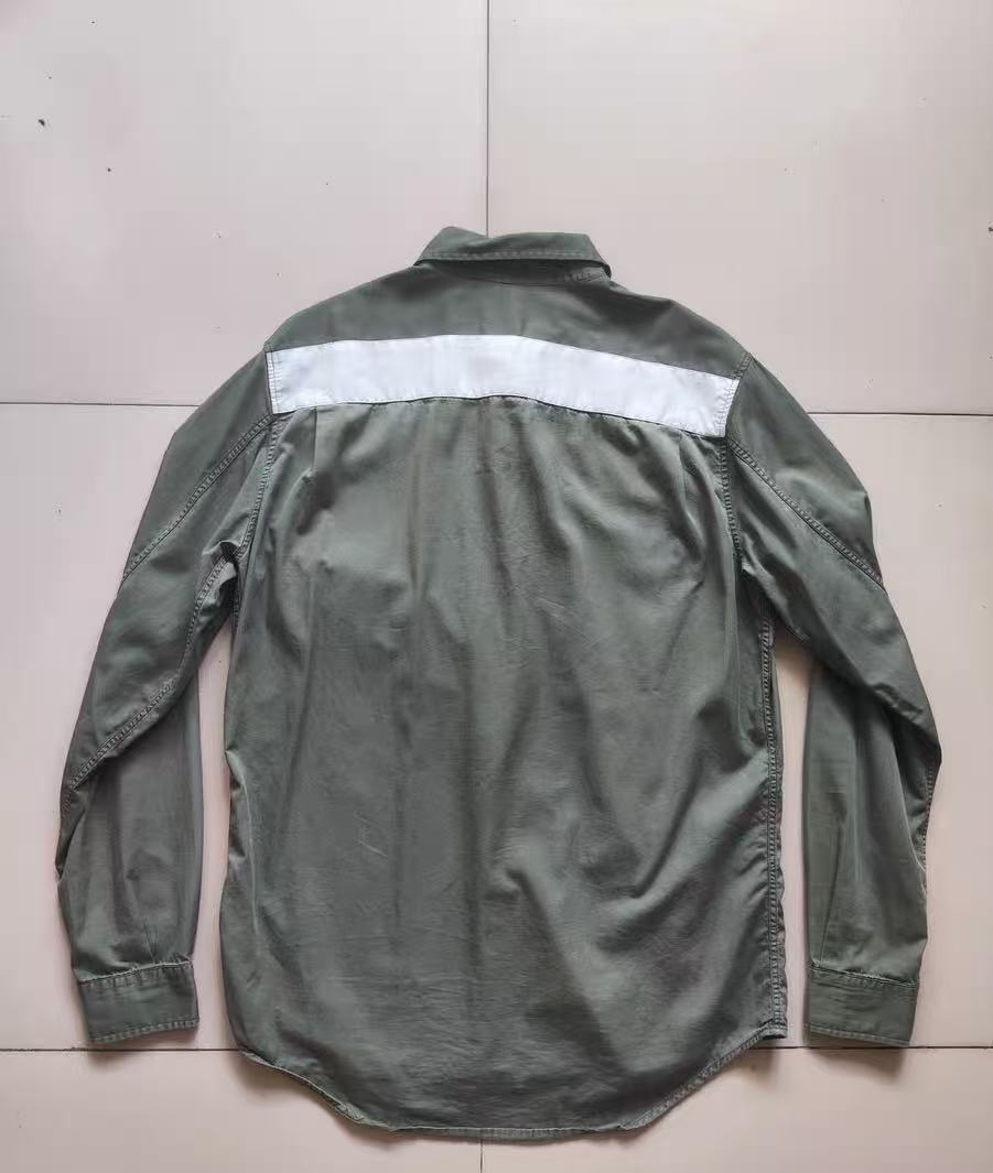 Helmut Lang 1998SS Line Taping Military Shirt