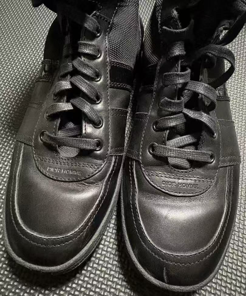 Dior Homme 07AW B50 Hi Top Sneakers