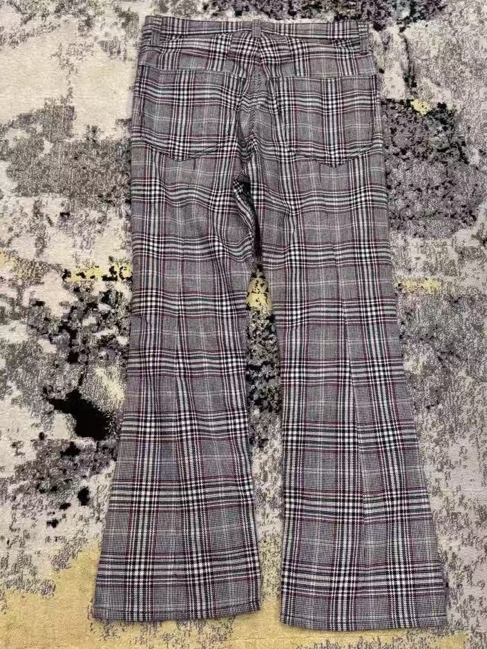 Junya Watanabe 03SS Plaid Flared Pants