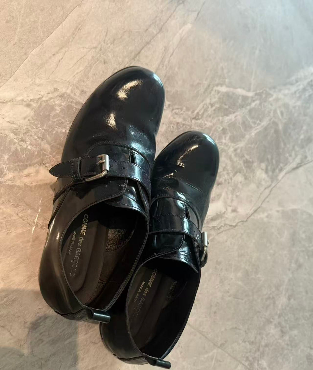 Comme Des Garcons Single Monk Strap Shoes