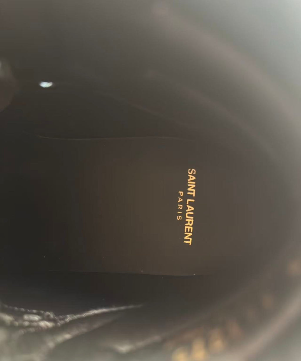 saint laurent 14aw high top sneakers