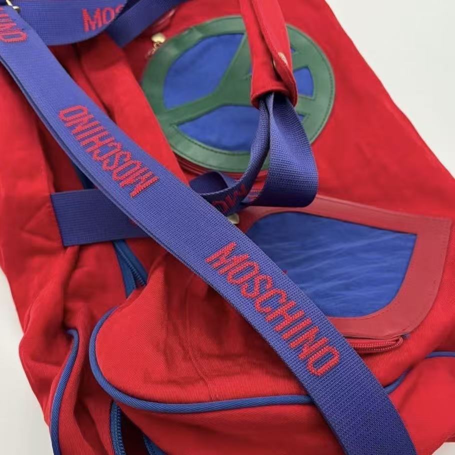 Moschino Vintage Nylon Duffle Bag