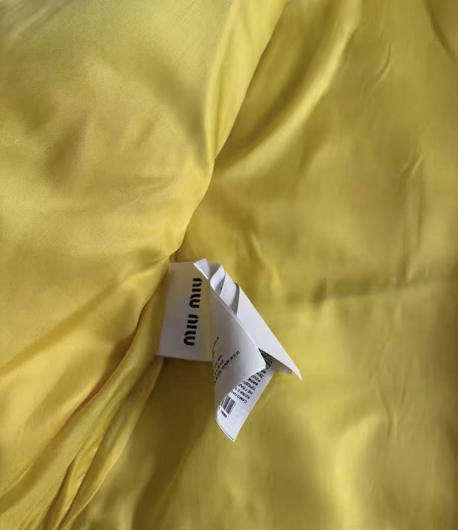 Miu Miu 17FW Nylon Biker Jacket