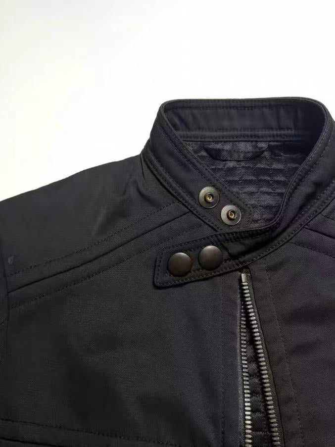 Gucci By Tom Ford Paneled Moto Jacket