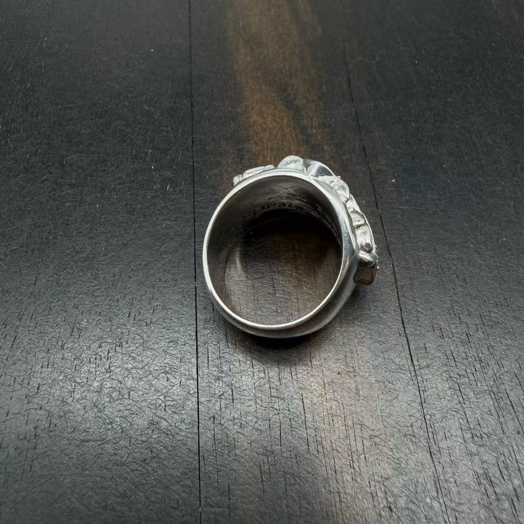 Chrome Hearts St.Barth Exclusive 18k Pink Keeper Ring