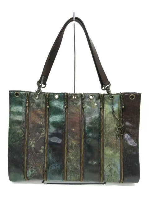 Jean Paul Gaultier Cyber Zip Shoulder Hand Bag