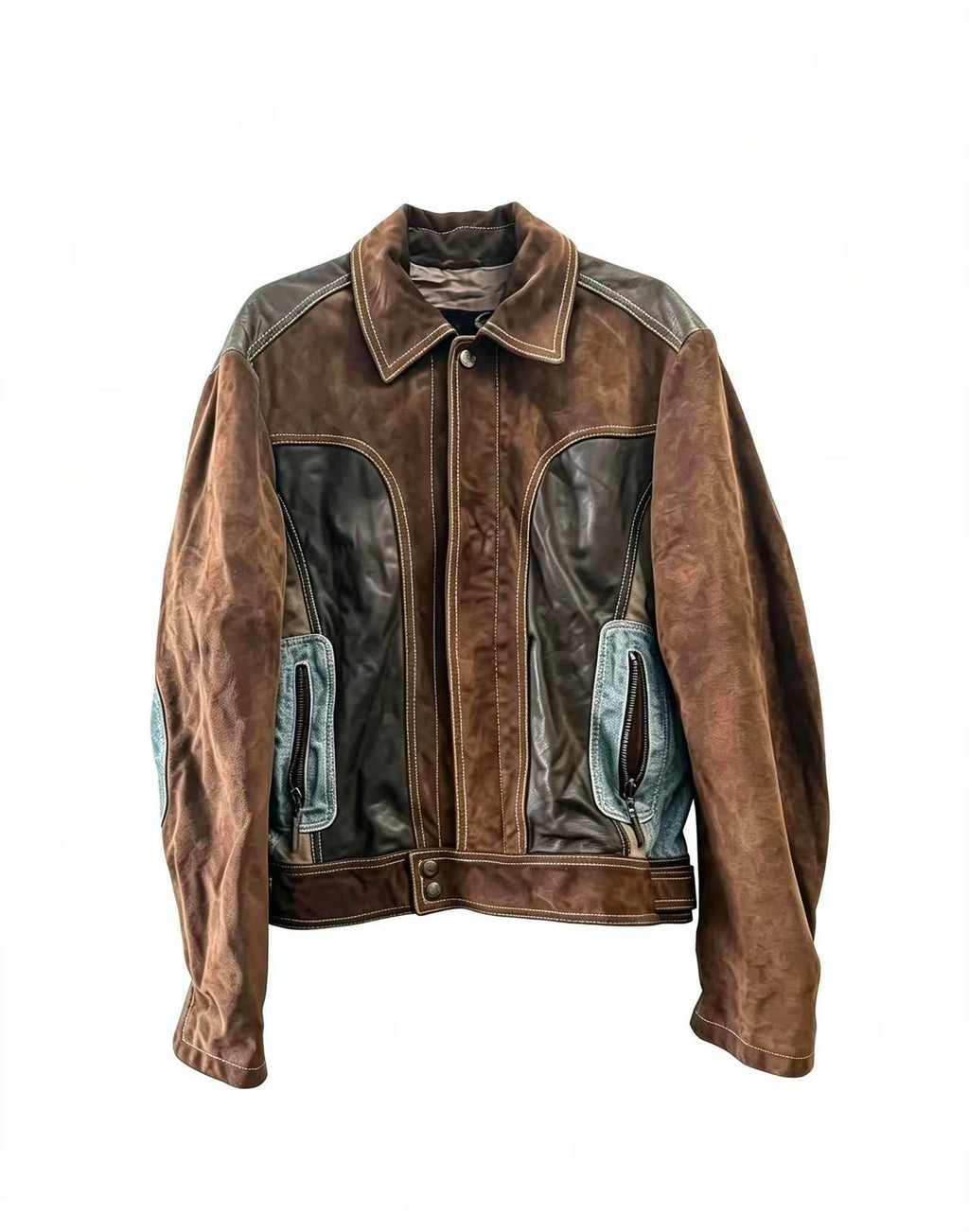 Just Cavalli 05AW Suede Biker Jacket