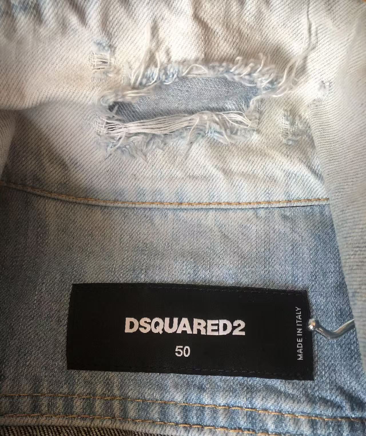 Dsquared2 Panelled Denim Jacket