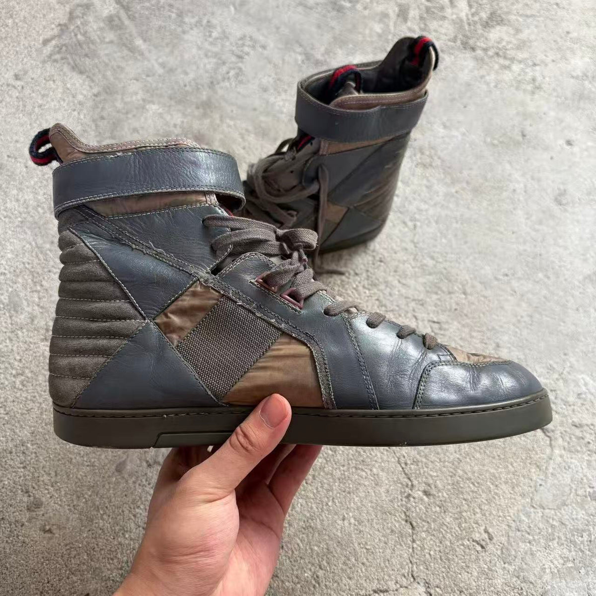 Gucci 10SS by Frida Giannini High Top Sneakers