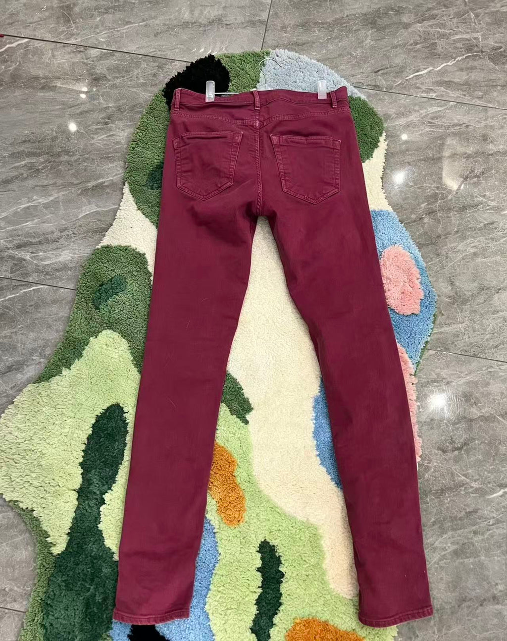 Rick Owens Drkshdw 19FW Bleach Vomit Jeans