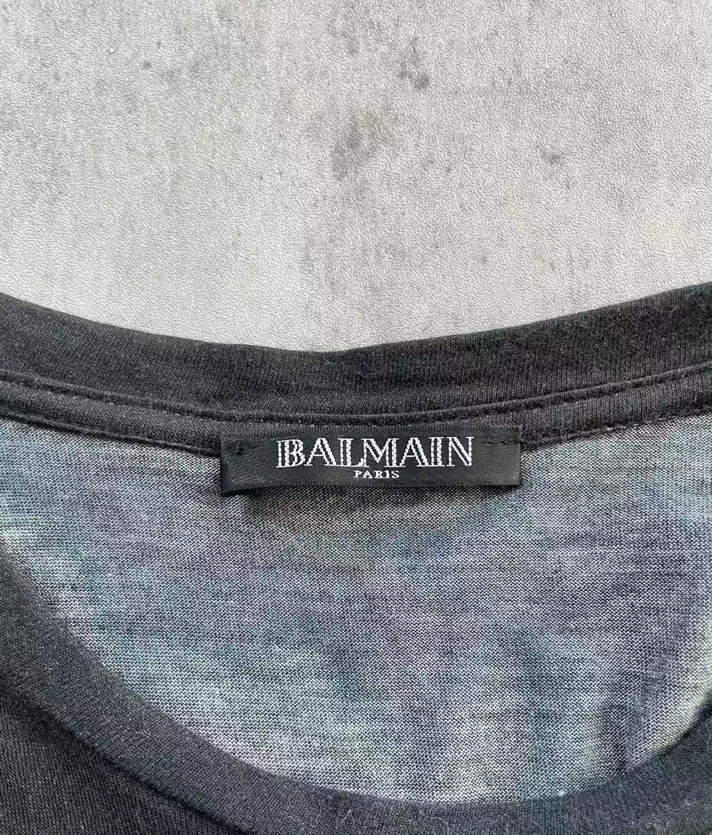 Balmain 19SS Dragon Print Sleeveless Top
