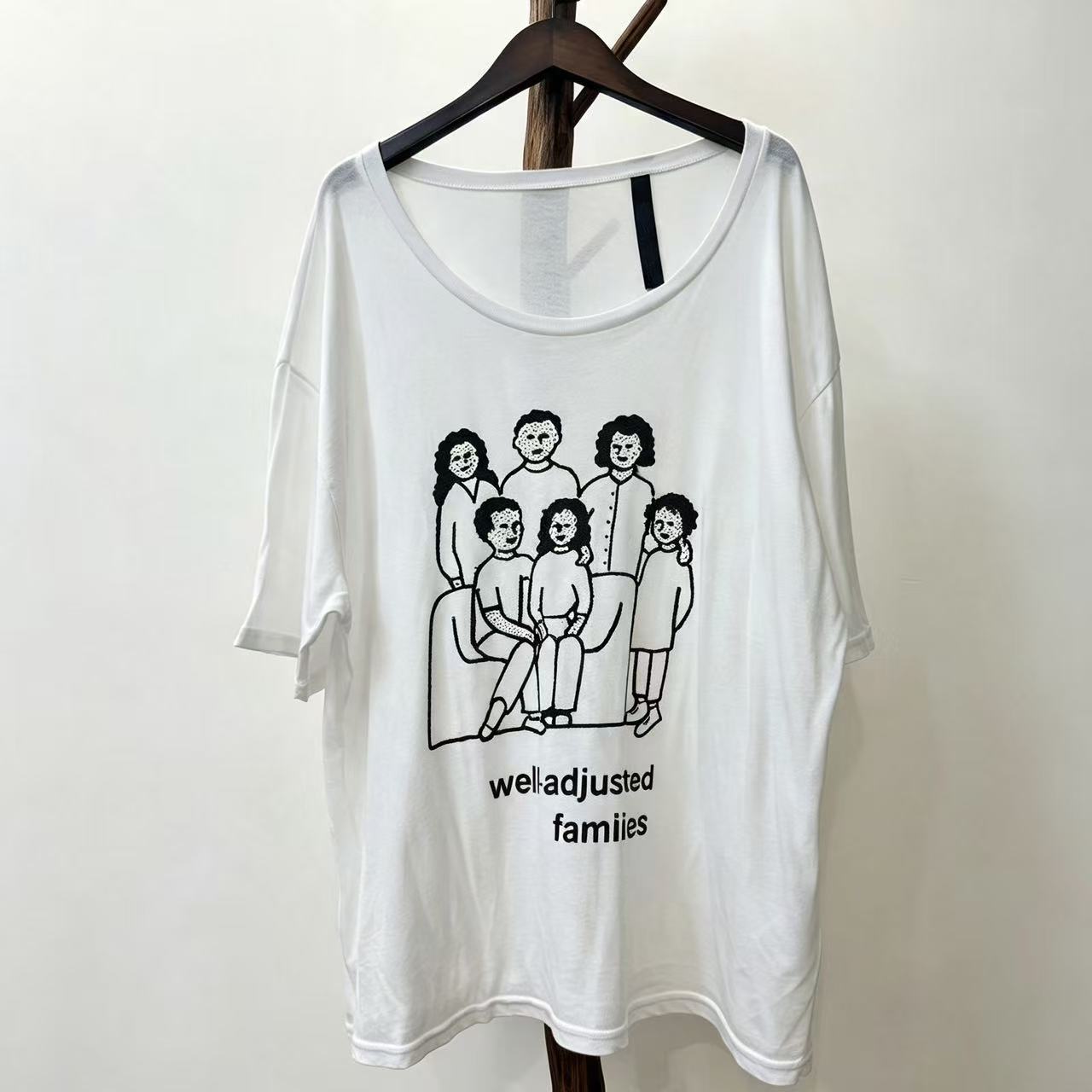 Enfants Riches Deprimes 18SS Graphic well-adjusted families Tee