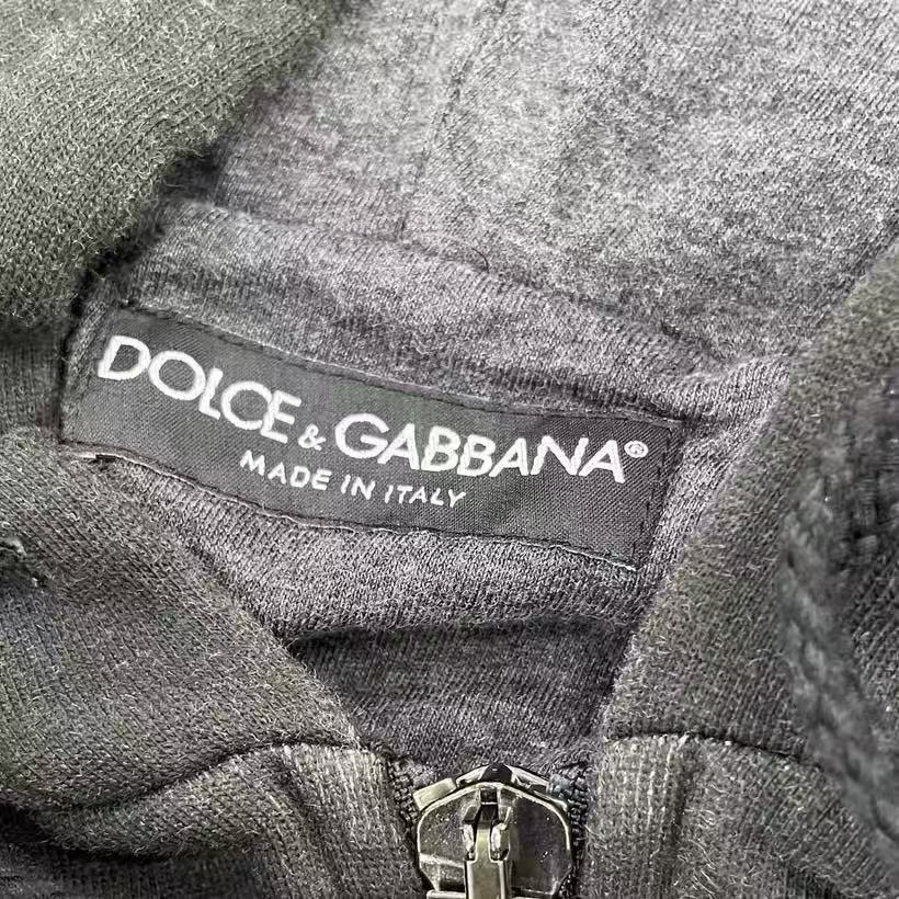 Dolce & Gabbana FW07 Saints Cathedral Rose Window Zip Up Hoodie