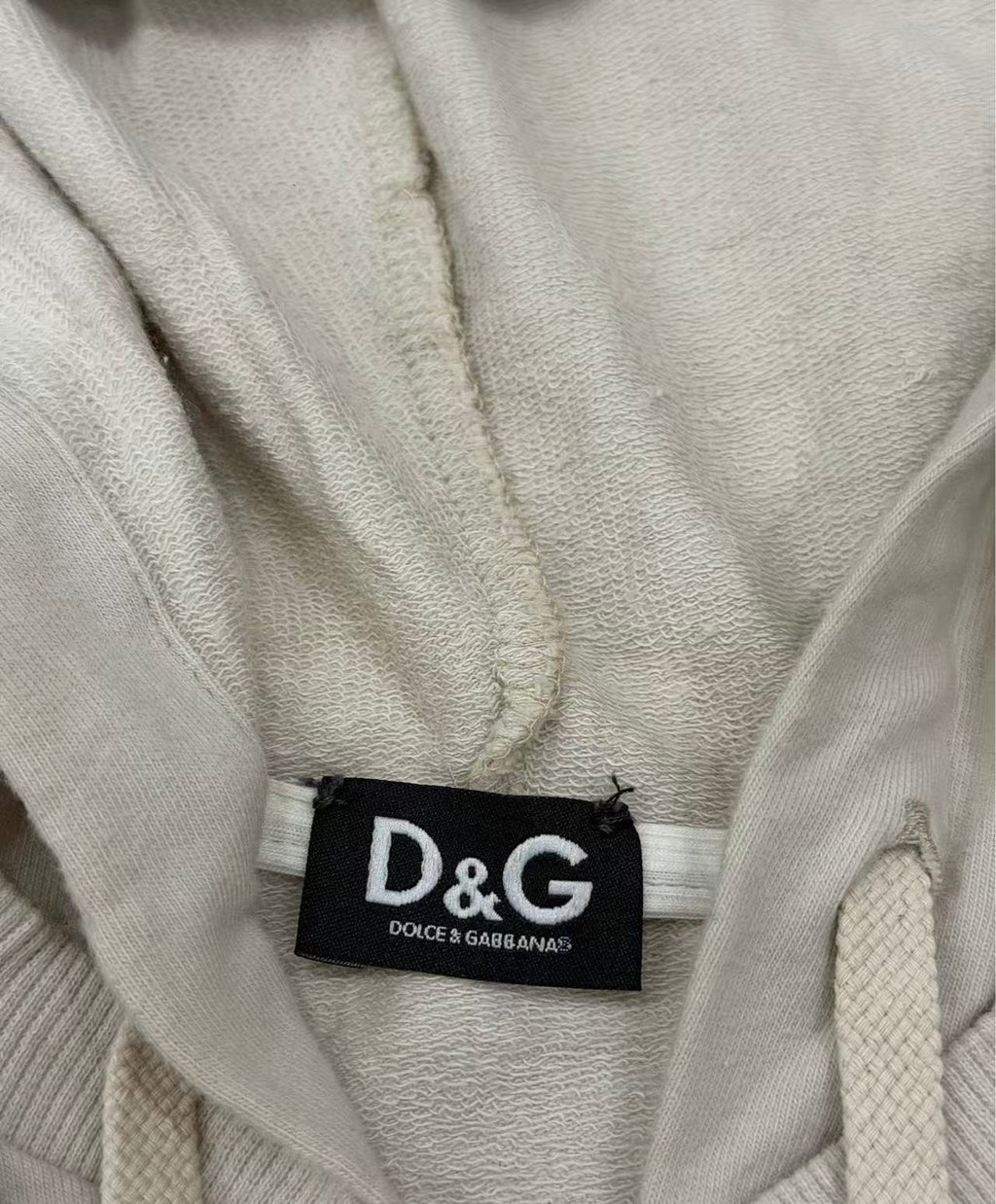 Dolce&Gabbana 10AW Fringe Zip Up Hoodie