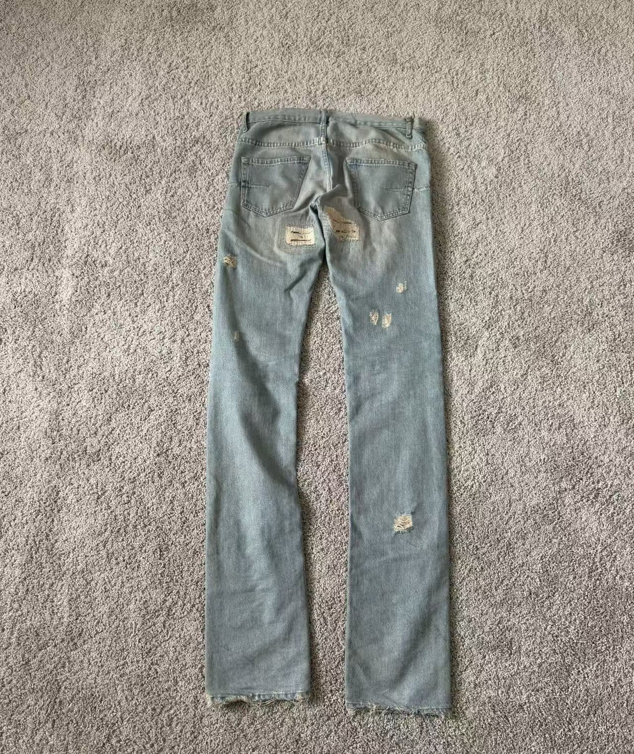 Dior Homme 06SS Crash Distressed Jeans