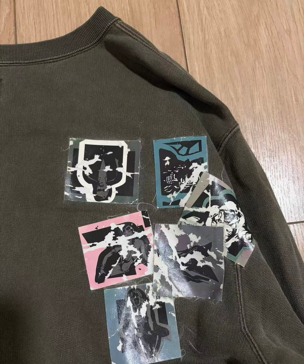 Undercover 02ss Haze Patchwork Sweatshirt