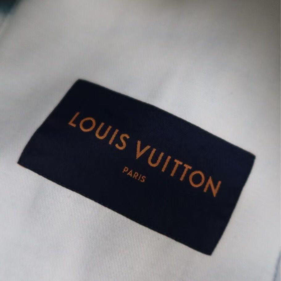 Louis Vuitton 23SS Monogram Shibori Printed Denim Jacket