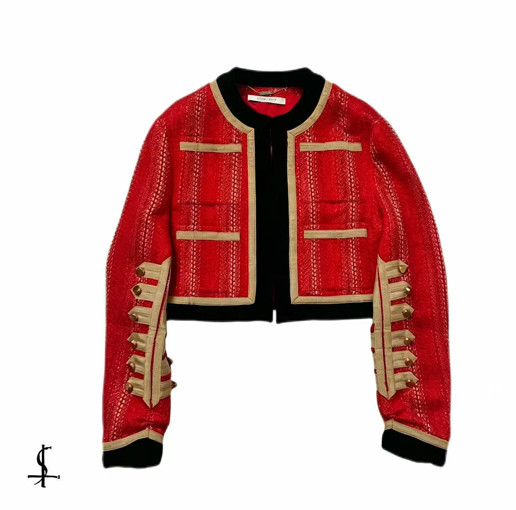 Givenchy 16AW Cropped Military Jacket